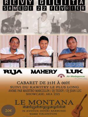 Revy Glita avec Rija Ramanantoanina, Luk et Mahery