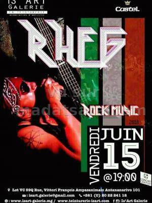 Rheg rock music Is'Art Galerie