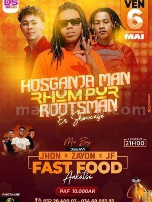 Rhum Pur, Rootsman, Hosganja Man Fast Food Ankatso II