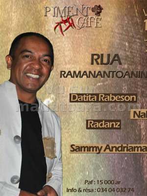 Rija Ramanantoanina, Datita Rabeson, Nali, Radanz & Sammy Andriamanoro - Piment Café