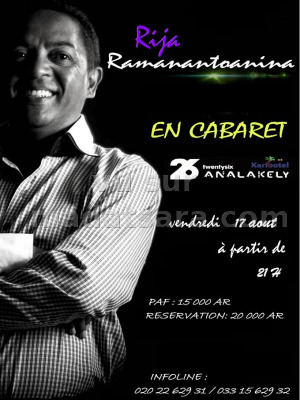 Rija ramanantoanina‍ en cabaret Karibotel & Domaine Manerinerina Analakely‍