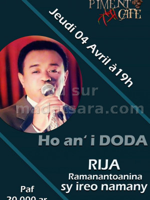 Rija ramanantoanina‍ sy ireo namany - hoan'i Doda‍ - Piment Café Behoririka‍