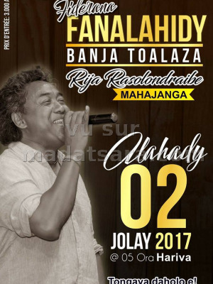 Rija rasolondraibe‍ - fiderana fanalahidy - Banja Toalaza - Mahajanga‍