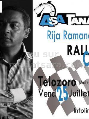 Rija Ramanantoanina Asa Tana Rallye Cabaret au restaurant Telozoro Andrefan'Ambohijanahary