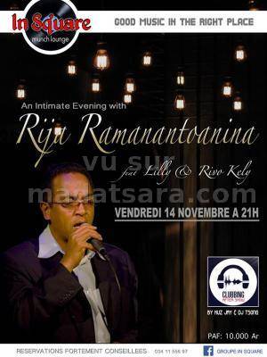 Rija Ramanantoanina avec Lilly et Rivo kely en concert In Square Ambatobe