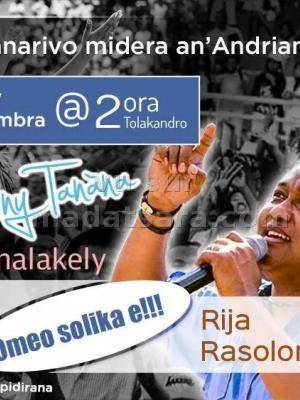 Rija Rasolondraibe - Antananarivo midera an'Andriamanitra - Lapan'ny tanana Analakely