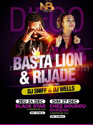 Rijade‍ Basta Lion‍ - Black Star Antsiranana‍ Chez Doudou Ramena‍