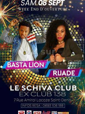 Rijade & Basta Lion en show case Club 138 - La Réunion