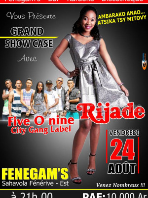 Rijade‍ en show case Fenegam's Fenerive Est Madagasikara‍