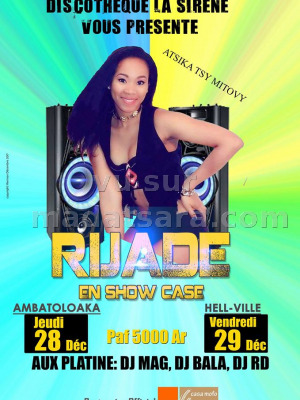 Rijade‍ en show case La Sirene Ambatoloaka‍