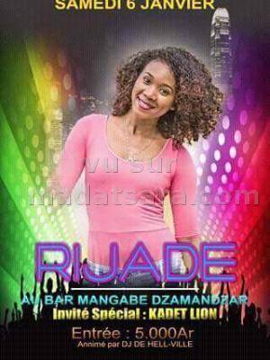 Rijade & Kadet en show case Dzamandzar Mangabe