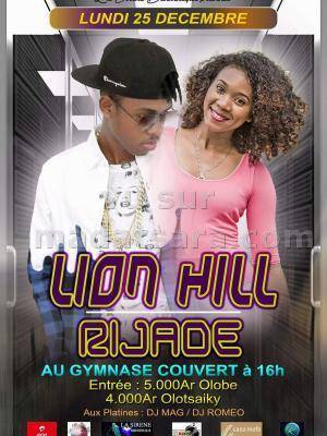 Rijade & Lion Hill en show case Gymnase Toly Laurent Camp-Vert Nosy-Be