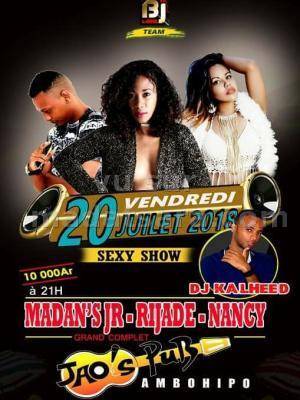 Rijade, Nancy, Madan's Jr sexy show JAO'S PUB