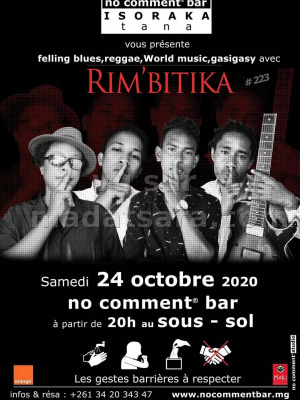 Rim'Bitika -  No Comment Bar Isoraka‍