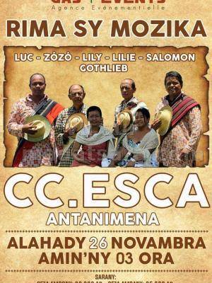 Rima sy mozika au CCESCA Antanimena avec Luk, Lilie, Gothlieb, Salomon, Zozo
