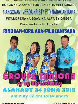 Rindran-kira ara-pilazantsara Groupe Tanjona FJKM Soavina Fanantenana