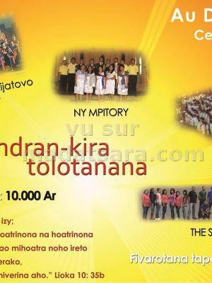 Rindran-kira tolotanana au Dôme RTA