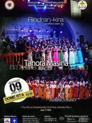 Rindran-kira - Tanora Masina Itaosy‍ - KT Ambatovinaky‍ - Dome RTA Ankorondrano‍