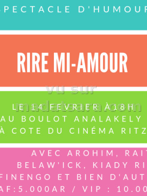 Rire Mi-Amour - Boulot Andohan'Analakely‍