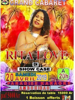 Ritah Love grand cabaret Paradise Ambohibao