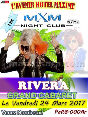 Rivera‍ grand cabaret - L'avenir Hotel Chez Maxime 67Ha‍