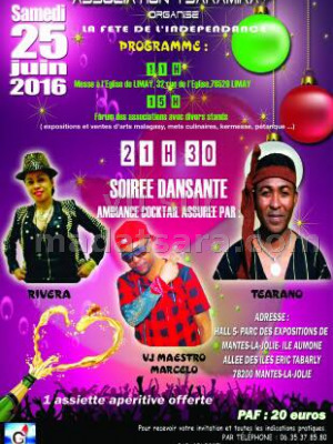 Rivera, Tearano - Soirée dansante ambiance cocktail - Mantes-La-Jolie