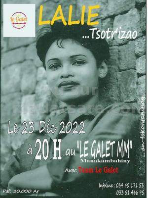 Lalie Cabaret, Concert Le Galet Manakambahiny