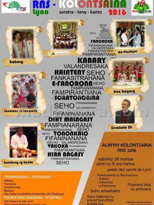 RNS 2016 - Kolontsaina Soratra teny kanto