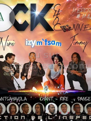 Rock choc connexion avec Nini KIaka‍ , Izym'tsam, Jimmy Harison‍ - Espace Aro Antsahavola