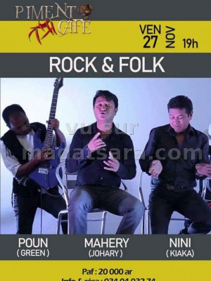 Rock et Folk - Mahery‍ Poon‍ Nini KIaka‍ - Piment Café Behoririka‍