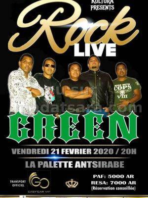 Rock live Green La Palette Antsirabe