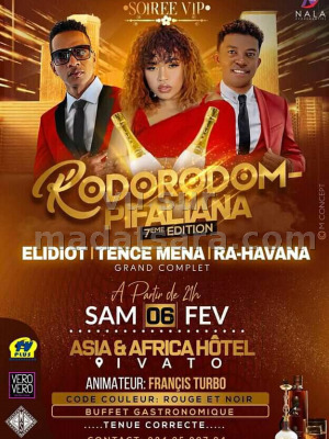 Rodorodom-pifaliana - Elidiot‍ Tence Mena‍ Havana‍ - Asia & Africa Hotel Ivato