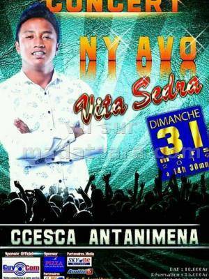 Rojo Ny Avo en concert CCESCA Antanimena