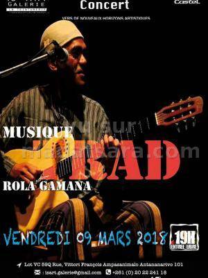 Rola Gamana en concert Is'Art Galerie