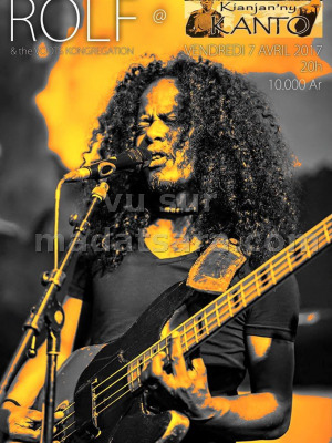 Rolf‍ en concert Kianjan'ny Kanto Mahamasina‍