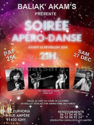 Rolf et Imiangaly, Minah, Kradeejay - Soirée apéro dansante présentée par Baliak'Akam's à la Sa