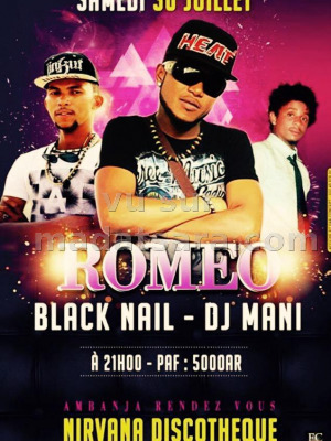 Romeo, Black Nail & Dj Mani - Nirvana Discothèque