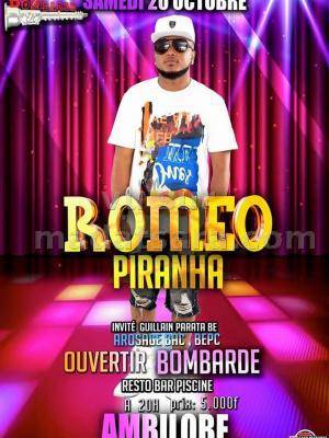 Romeo en show case Bombarde Ambilobe