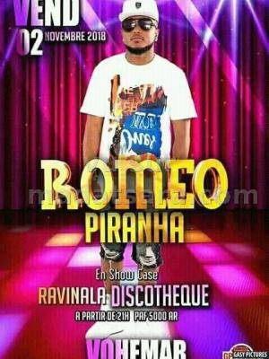 Romeo en show case Ravinala Discothèque Vohémar