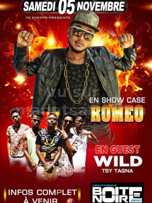 Romeo‍ en showcase à Discothèque Boite Noire Antsiranana - Madagasikara‍