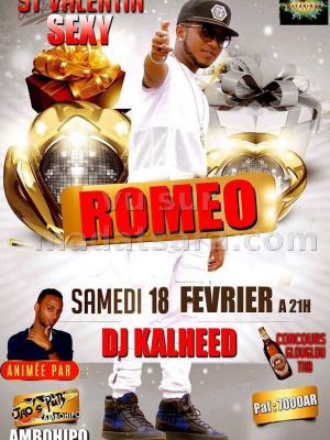 Romeo‍ - Saint Valentin sexy au JAO'S PUB‍ animé par Dj Kalheed‍