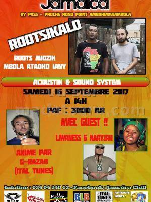 Rootsikalo au Jamaica By Pass