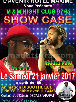 Rootsikalo‍ & Berman en concert  L'avenir Hotel Chez Maxime 67Ha‍