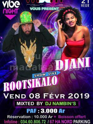 Rootsikalo & Djani L'avenir Hotel Chez Maxime 67Ha