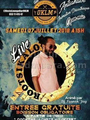 Rootsikalo en live Restaurant Oklm Antsahabe