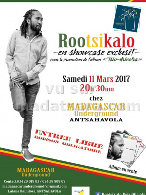 Rootsikalo‍ en showcase exclusif - Madagascar Underground Antsahavola