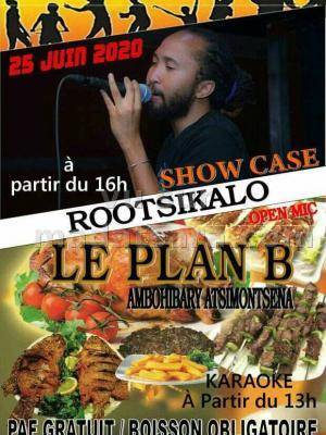 Rootsikalo en showcase Plan B Ambohibary Atsimontsena