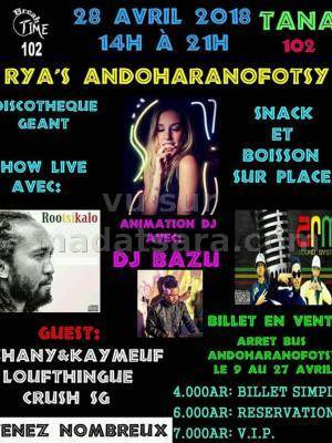 Rootsikalo & Shany en show case Rya's Dream Andoharanofotsy Mahabo