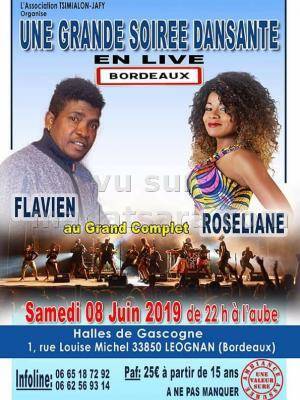 Roseliane & Flavien grande soirée dansante Halles de Gascognes