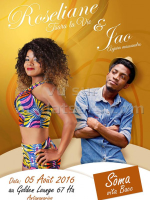 Roseliane & Jao - Golden Lounge 67Ha - Sôma vita Bacc